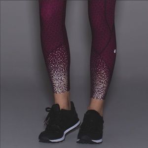 Tight Stuff Tights, Star Pixel Raspberry, 8
